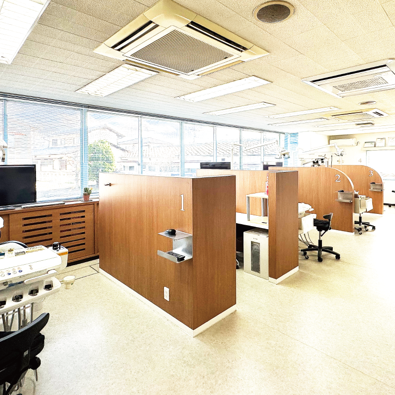 診察ルーム／ブース：パノラマ