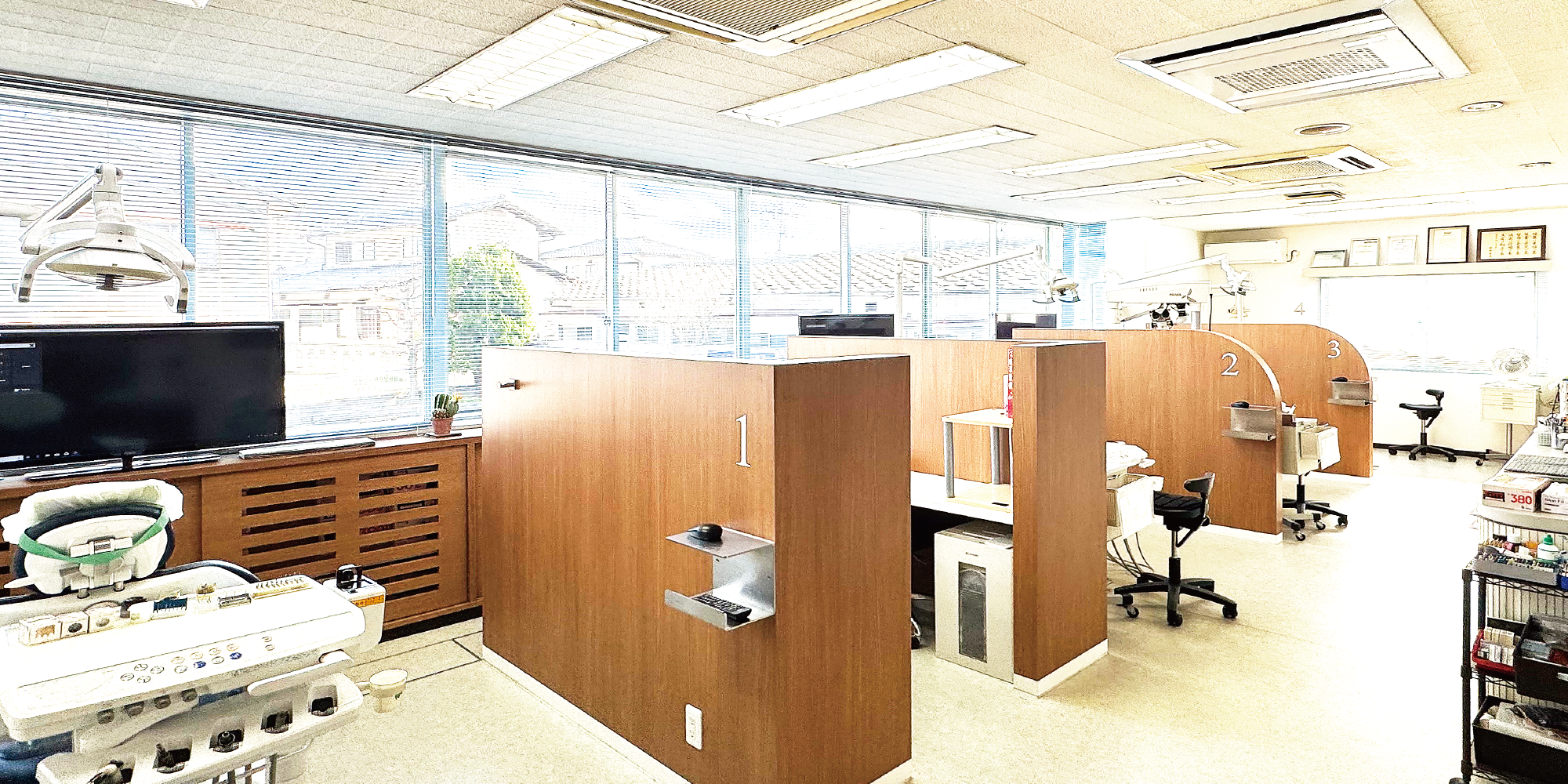 診察ルーム／ブース：パノラマ